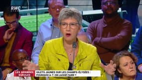 #GiletsJaunes - "Je ne me suis pas sentie en danger pendant la manifestation !" @ZohraBitan #GGRMC