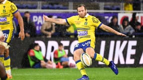 Camille Lopez lors du match Clermont-La Rochelle, le 18 septembre au stade Marcel-Michelin