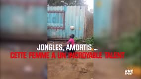 Jongles, amortis … cette femme a un incroyable talent
