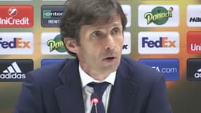 Jose Angel Ziganda en conférence de presse d'après match