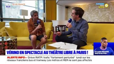 Paris GO : Vérino en spectacle au théâtre libre à Paris ! - 21/05