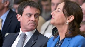 Manuel Valls et Ségolène Royal 