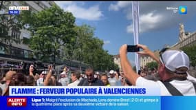 Jeux paralympiques: ferveur à Valenciennes pour le passage de la flamme