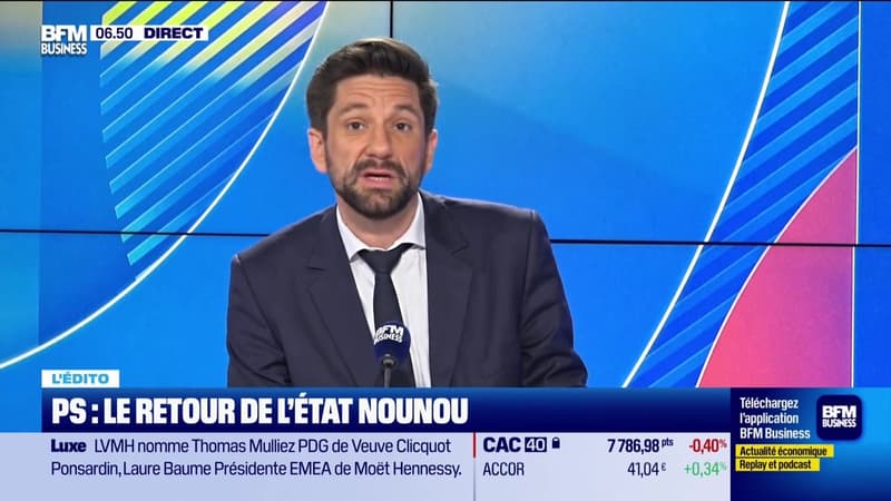 L'Edito de Raphaël Legendre : PS, le retour de l'État nounou - 18/09