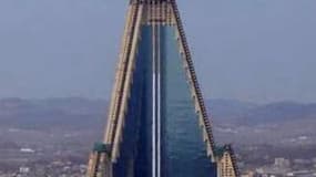 Le Ryugyong Hotel, en 2009