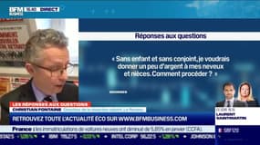 Les questions : Comment procéder pour donner de l'argent à ses neveux et ses nièces ? - 01/02