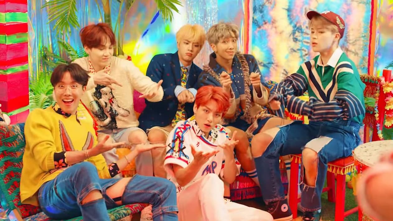 Le clip de "Idol" de BTS