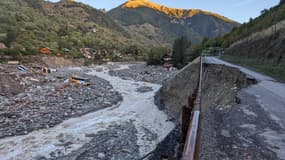 L’ouvrage temporaire n’a pas résisté au passage de la tempête Aline et a été emporté par les eaux ce vendredi 20 octobre au soir.