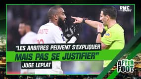 Sonorisation des arbitres : "Ils peuvent s'expliquer mais pas se justifier" juge Leplat 