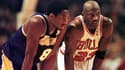 Kobe Bryant et Michael Jordan