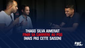 Thiago Silva aimerait finir sa carrière au PSG (mais pas dès cette saison)
