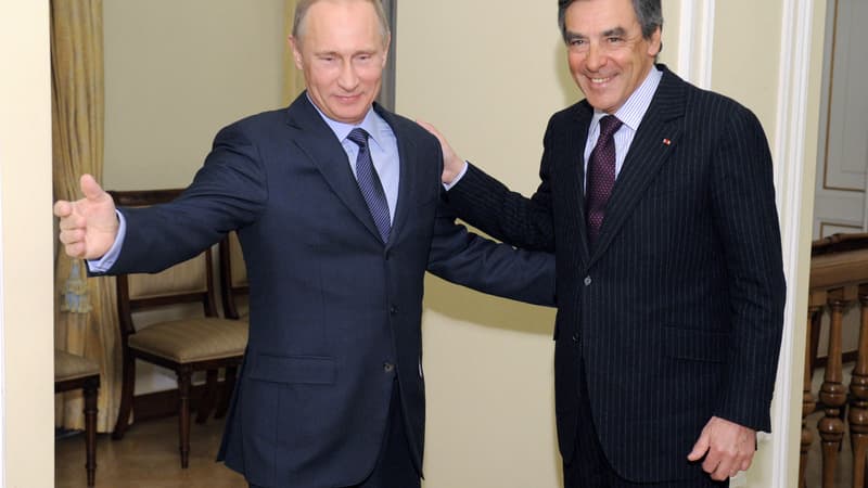 Une rencontre en 2013 entre Vladimir Poutine et François Fillon.