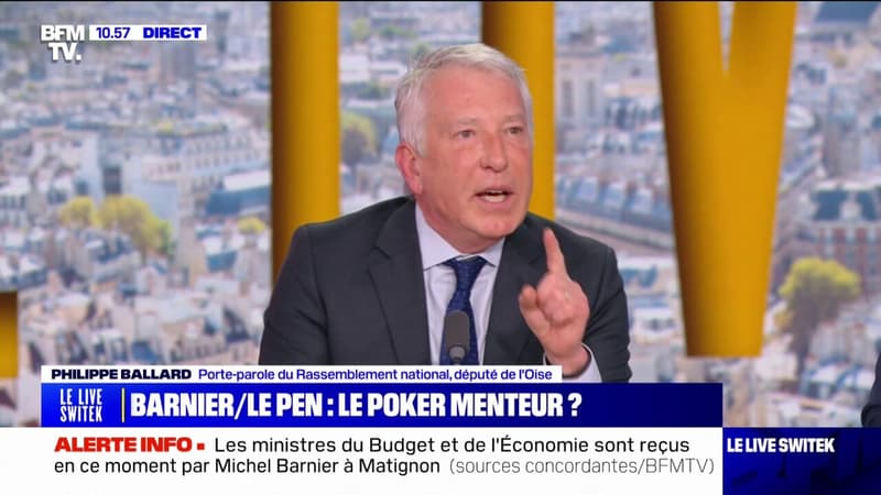 Philippe Ballard (RN): On n'a jamais appelé à la démission d'Emmanuel Macron