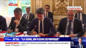 Gabriel Attal: "Ce très bon début de JO d'un point de vue sportif, c'est aussi le fruit d'une stratégie de l'État au service de la haute performance de nos athlètes"