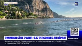 Alpes-Maritimes: plus de 600 participants à la Swimrun Côte d'Azur