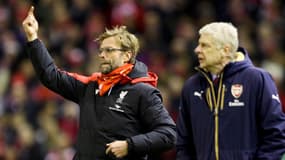 Arsène Wenger et Jurgen Klopp