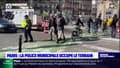 Paris: opération de la police municipale pour faire respecter les priorités sur la route