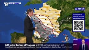 Des pluies et du vent dans l'ouest de la France, mais des températures encore élevées ce dimanche