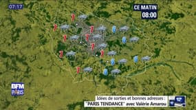 Météo Paris Ile-de-France du dimanche 13 novembre 2016: Journée pluvieuse et températures plus douces en Ile-de-France
