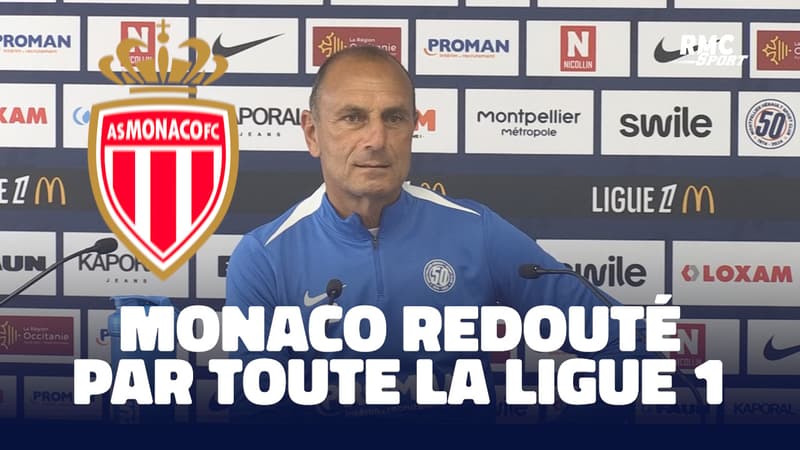 Montpellier : Monaco ? "Une équipe qui peut embêter Marseille et Paris", pense Der Zakarian