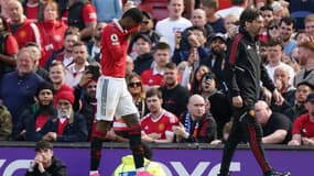 Marcus Rashford sort sur blessure face à Everton