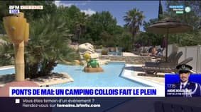 La Colle-sur-Loup: un camping fait le plein pour les ponts du mois de mai