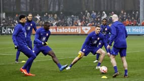 Des joueurs des Pays-Bas pendant un entraînement en mars 2023