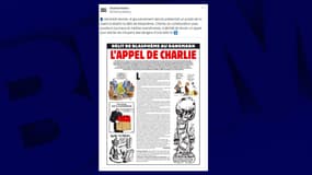 L'appel de Charlie Hebdo contre le projet de loi au Danemark visant à rétablir le délit de blasphème. 