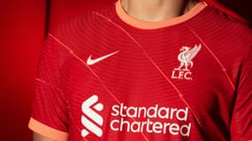 Le maillot de Liverpool pour la saison 2021-2022