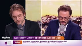Un couple britannique reproduit le vieux pont de Londres en Lego