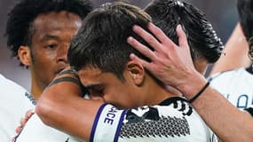 Paulo Dybala en larmes lors de sa sortie à la 78e. 