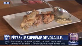 Le suprême de volaille pour les fêtes