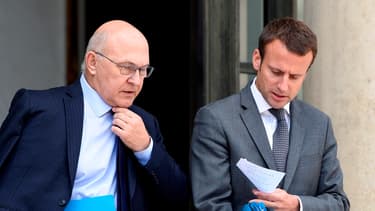 Emmanuel Macron et Michel Sapin compte sur le plan Juncker pour relancer l'investissement
