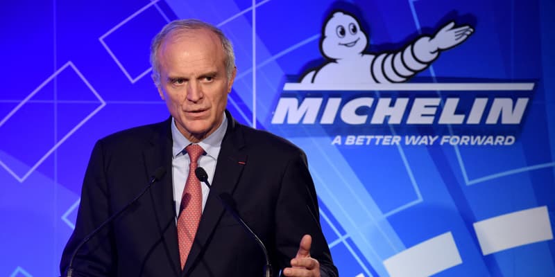 Florent Menegaux, président de Michelin, ici en 2020.