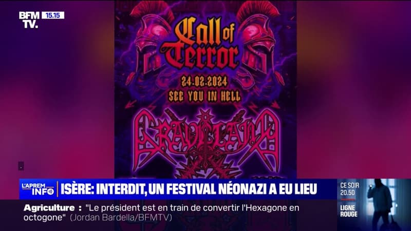 Isère : interdit, un festival de black métal néonazi a finalement eu lieu
