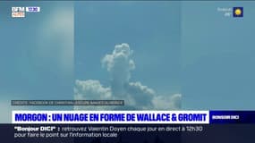 Morgon: un nuage en forme de Wallace & Gromit
