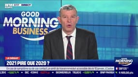 Le débat  : 2021 pire que 2020 ?, par Jean-Marc Daniel et Nicolas Doze - 08/01