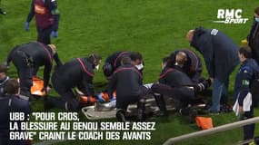 UBB : "Pour Cros, la blessure au genou semble assez grave" craint le coach des avants 
