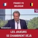 France/Belgique: les joueurs se chambrent déjà