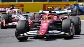 Lewis Hamilton lors du GP du Canada, le 15 juin 2025.