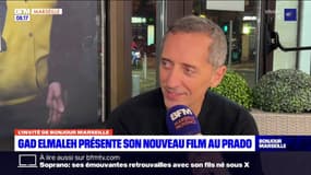 Gad Elmaleh présente son nouveau film au Prado et sur BFM Marseille