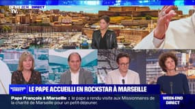 Le pape accueilli en rockstar à Marseille - 23/09