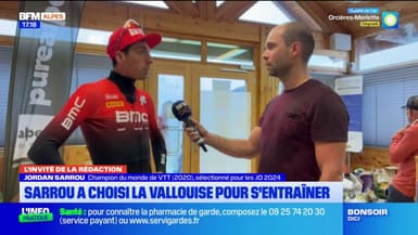 JO 2024: pour se préparer aux épreuves, le cycliste Jordan Sarrou s'entraîne dans la Vallouise