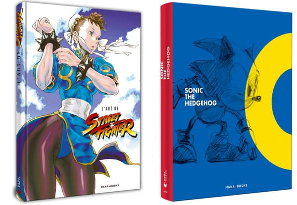 L'art de street fighter et Sonic the hedgehog L'art de street fighter et Sonic the hedgehog
