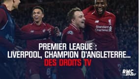 Premier League : Liverpool champion d’Angleterre… des droits TV 