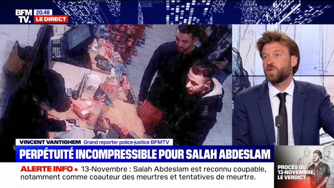 Procès Des Attentats Du 13-Novembre: Salah Abdeslam Condamné à La ...