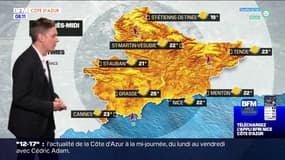 Météo Côte d'Azur: journée ensoleillée malgré un ciel légèrement voilé