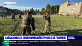 Gardanne : les gendarmes réservistes se forment 