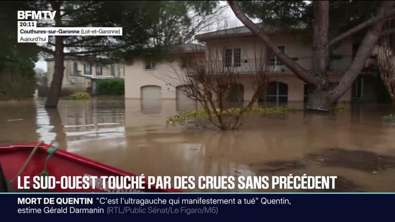 Des crues sans précédent ont frappé le sud-ouest