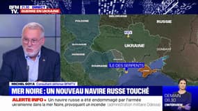 Un navire russe a été endommagé par l'armée ukrainienne dans la mer Noire, annonce l'administration militaire d'Odessa